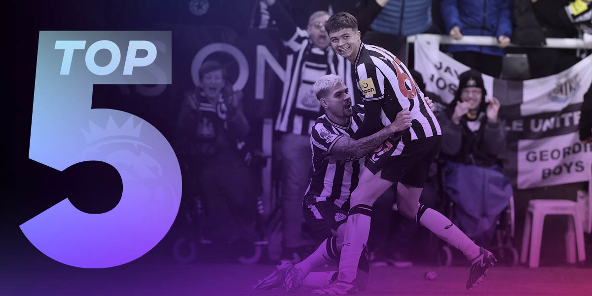 TOP 5 momentov 17. kola Premier League