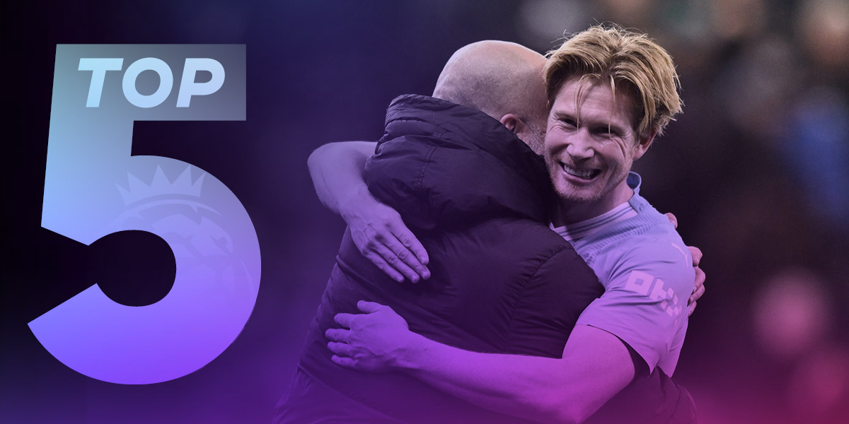 TOP 5 momentov 21. kola Premier League