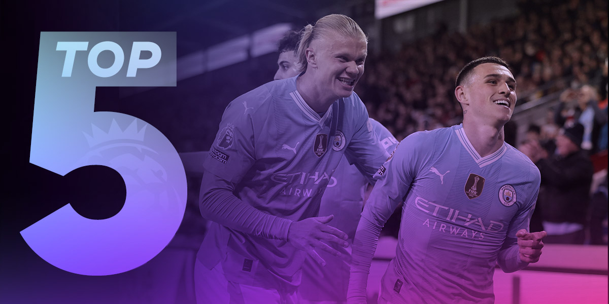 TOP 5 momentov 23. kola Premier League