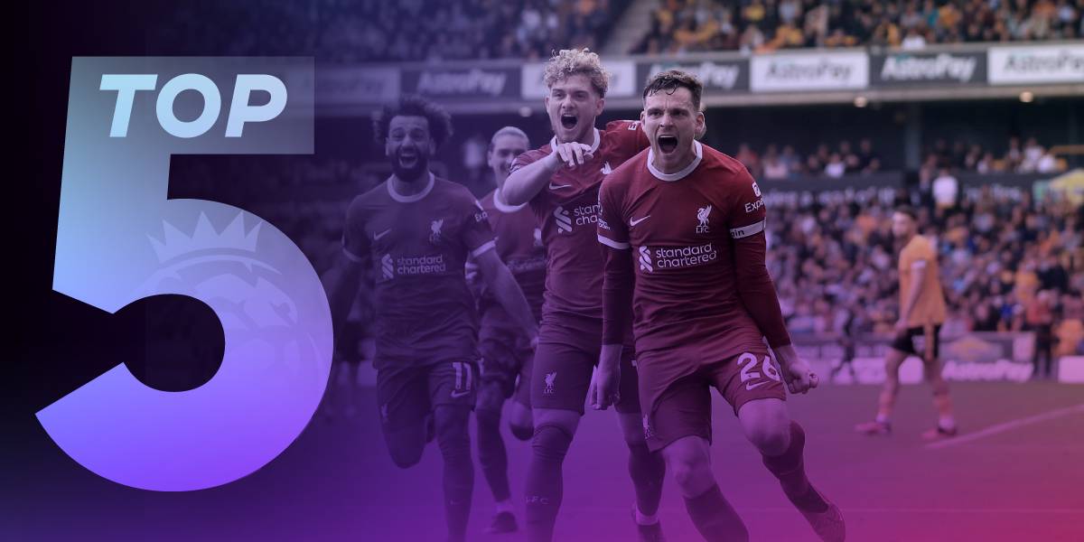 Top 5 momentov 5. kola Premier League