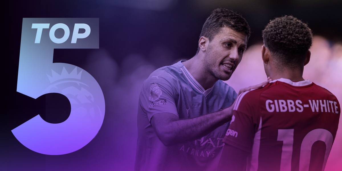 Top 5 momentov 6. kola Premier League